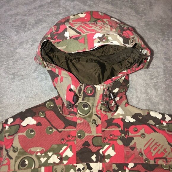 BURTON The Apollo Jacket Boys Kids Multicolor Print Snowboard Ski Jacket - Picture 6 of 13